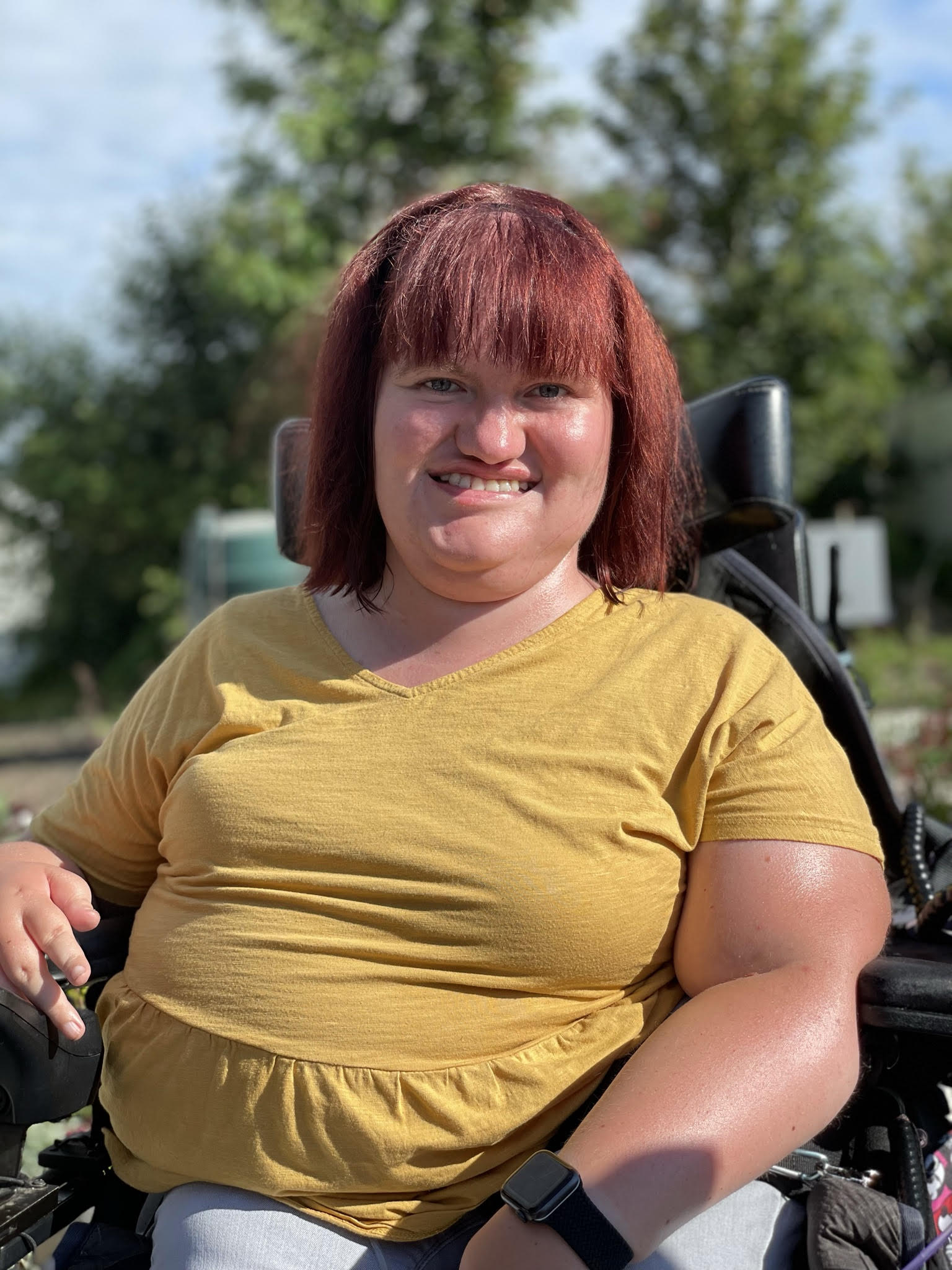 Spinal Muscular Atrophy Community Advocate Michaela Hollywood 