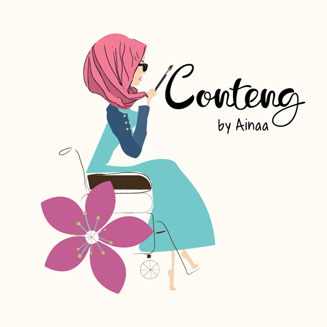 Conteng by Ainaa artwork “Conteng” is a Malay word that means scribble.