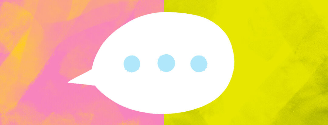 Speech bubble